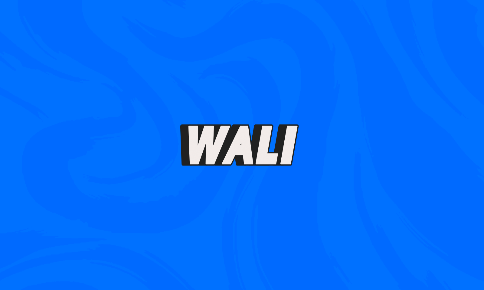 Peça estática do projeto Wali